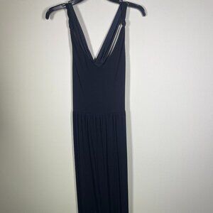 Loft Beach Women's Black Tank Top Dress Small Stretch Resortwear!